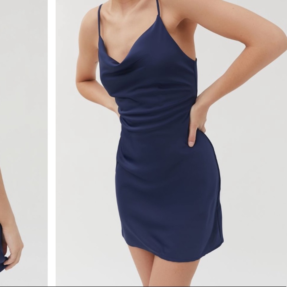 UO Mallory Cowl Neck Dress